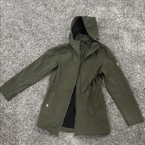 Ralph Lauren Olive Green Hooded Jacket - Picture 1 of 5